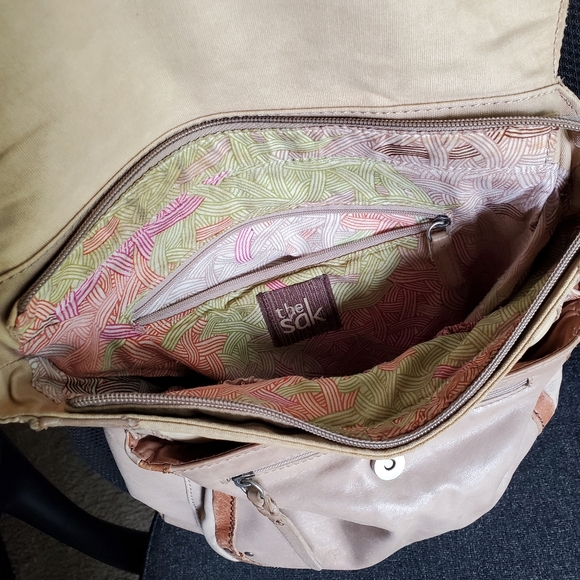 The Sak crossbody leather purse convertible - Picture 2 of 5